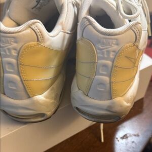 Nike Cream and Gold Sneakers